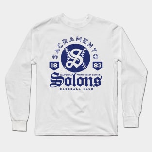 Sacramento Solons Long Sleeve T-Shirt